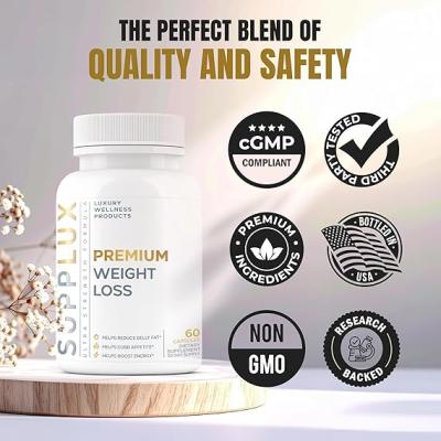 Premium Weight Loss - Powerful GLP-1 Supplement Support Weight Loss Pills for Women & Fat Burner for Men - Appetite Suppressant, Belly Fat Burner